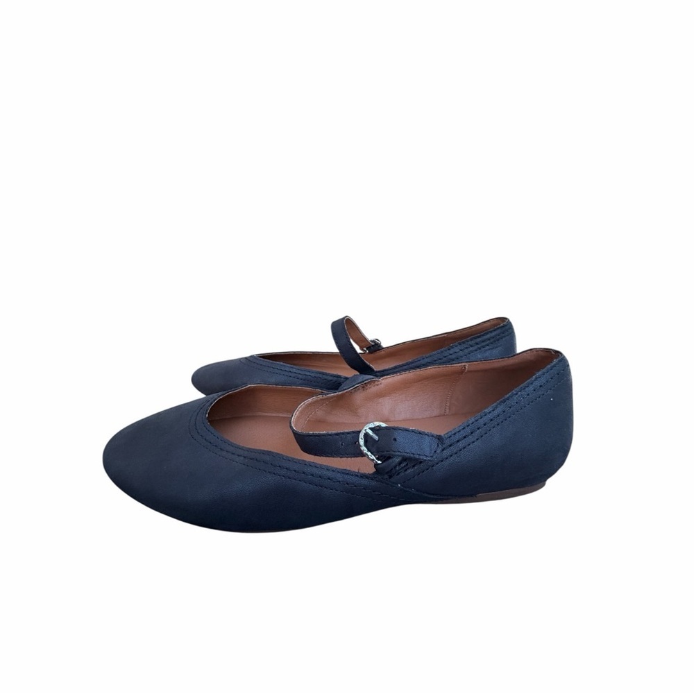 Lucky Brand Black Mary Jane Strap Flats size 9 - Picture 2 of 7